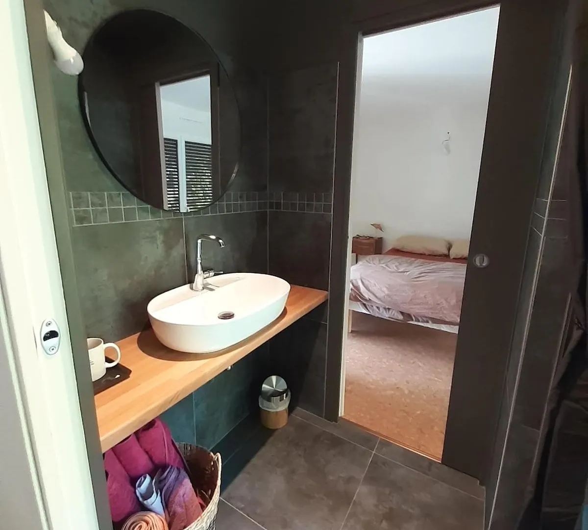 Entre Terre Et Mer, Guest House Dans Joli Jardin كومْبْري